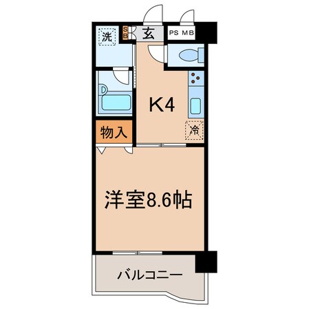 上星川駅 徒歩5分 3階の物件間取画像